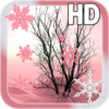 Pink Winter Live Wallpaper icon