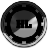 Half Light Black Icon Pack Free icon