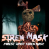 Siren Head Mask: The Forest scary icon