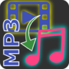 Video to mp3, mp2, aac or wav. Batch converter icon