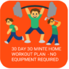 Home Workout Plan No Equipment icon