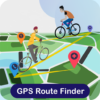 GPS Route Finder & Near by me Places Guide icon