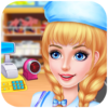 Supermarket Kids Manager FREE Fun Shopping Game icon