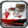 Fire Boat simulator 3D icon