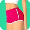 Get Wider Hips hourglass body icon