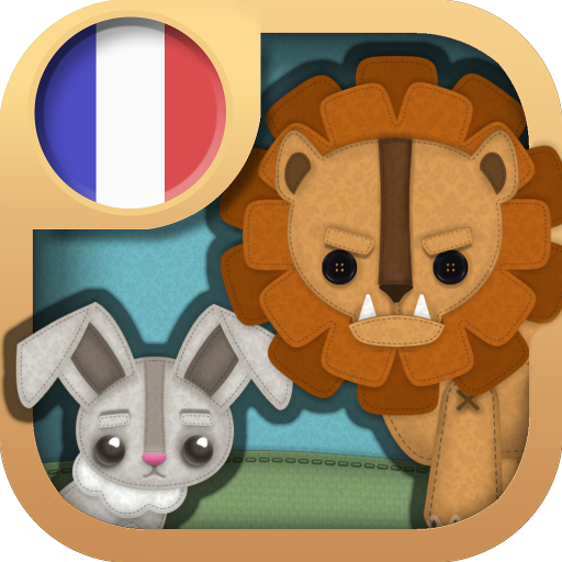 Le lapin et le lion Les fables de la forêt icon