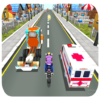 Moto rush traffic icon