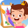 Princesses Coloring Paint Game icon