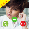 Fake Call Prank Lee minho icon