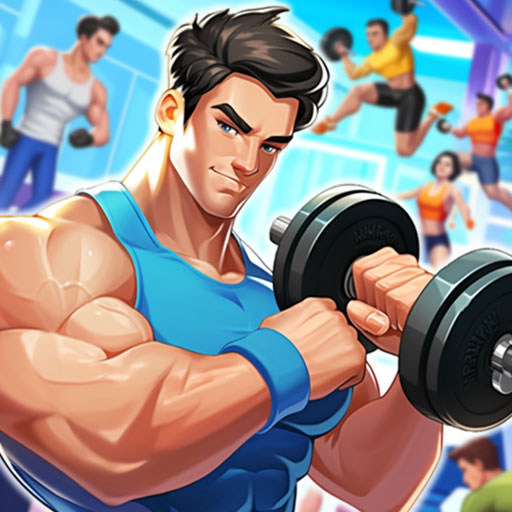 Gym Simulator 3D Fitness Game icon