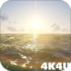 4K Ocean Waves Video Live Wallpaper icon