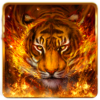 Flame Tiger Live Wallpaper icon