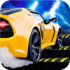 100 speed bumps challenge: car simulation icon