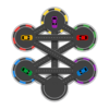 Hexa Parking Combination puzzle & Brain training icon