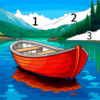 Calm Color—Color by number icon