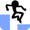 Stickman Race Ninja Jump, Roll And Run to Escape icon