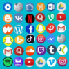 SocialBrowser: Shopping,Food,News, Recharge,etc. icon