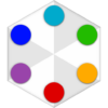 Dot Fight: color matching game icon