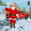 Santa Christmas Gift Delivery icon