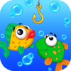 Fishing for kids icon