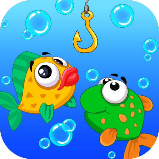 Fishing for kids icon