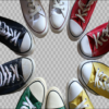 Lacing sneakers and sneakers icon