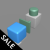 Push them all 3D Smart block puzzle game icon