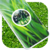 Grass Clock Live Wallpaper icon