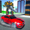 Robot Car Transformation: Robot Shooting Game icon