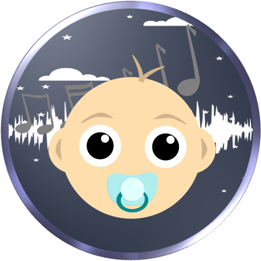 Sleep baby white noise icon