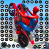 Superhero Tricky Bike Stunt 3D icon