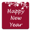 Name on Happy New Year icon