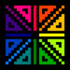 Colors geometry rage game icon