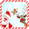 Christmas balls icon