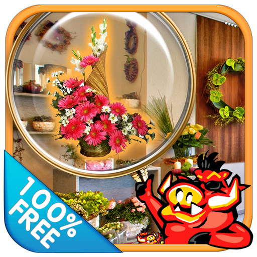 Free New Hidden Object Games Free New Flower Shop icon