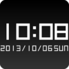 Boxy clock widget Me Clock icon