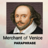 Merchant Of Venice Paraphrase icon