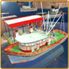 Fishing Boat Cruise Drive 3D Real Fishing Game icon