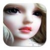 Cute Doll HD Theme icon