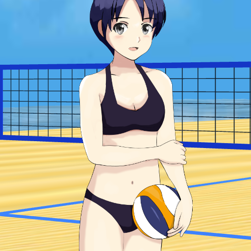 Beach volley icon