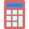 Hours minute sec. Calculator icon