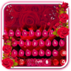 Beautiful Red Rose petals Keyboard icon