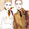 Fashion Illustrations 2020 Fashion Sketches icon