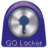 GO Locker Theme Dark Purple icon