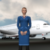 Airport Hostess Air Staff icon