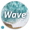 Wave Customizable Lock screen icon