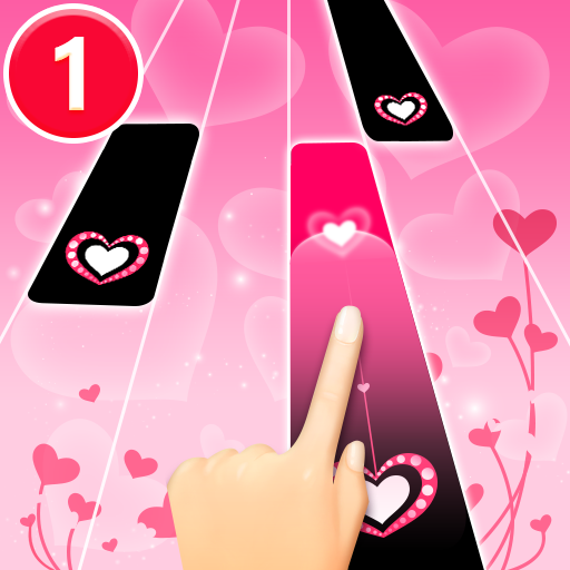 Magic Piano Pink Tiles Music Game icon