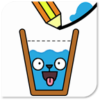 Happy game Make Game Happy Glass By Draw lines icon