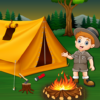 Summer Vacation Camping icon