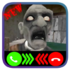 Evil Scary Grandpa Call Me! Fake Video Call Horror icon